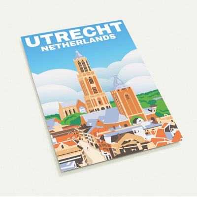 Utrecht Travel Postkarten 10er Pack online bestellen