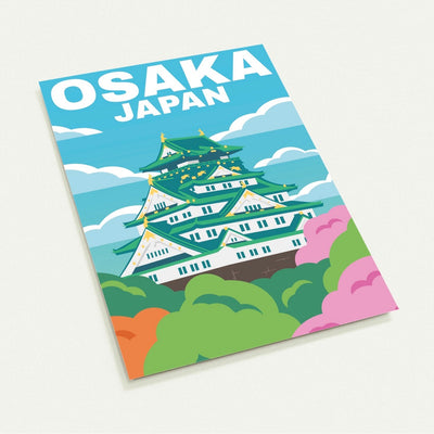 Osaka Travel Postkarten 10er Pack online bestellen