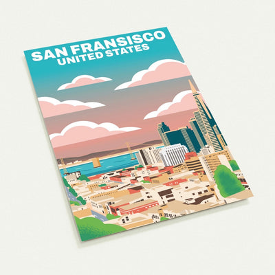 San Fransisco Travel Postkarten 10er Pack online bestellen