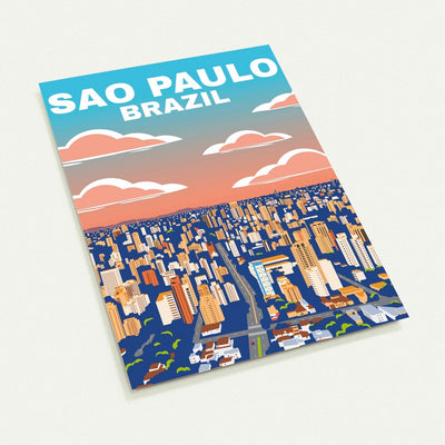 Sao Paulo Travel Postkarten 10er Pack online bestellen