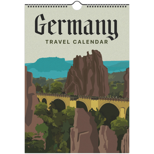 Travel Kalender: Deutschland (2025)