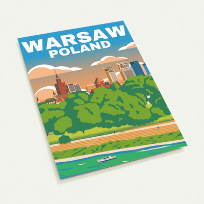 Warschau Travel Postkarten 10er Pack online bestellen