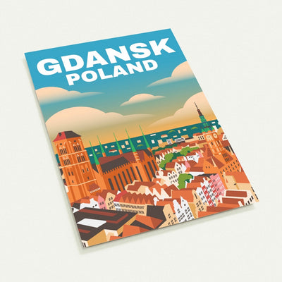 Gdansk Travel Postkarten 10er Pack online bestellen