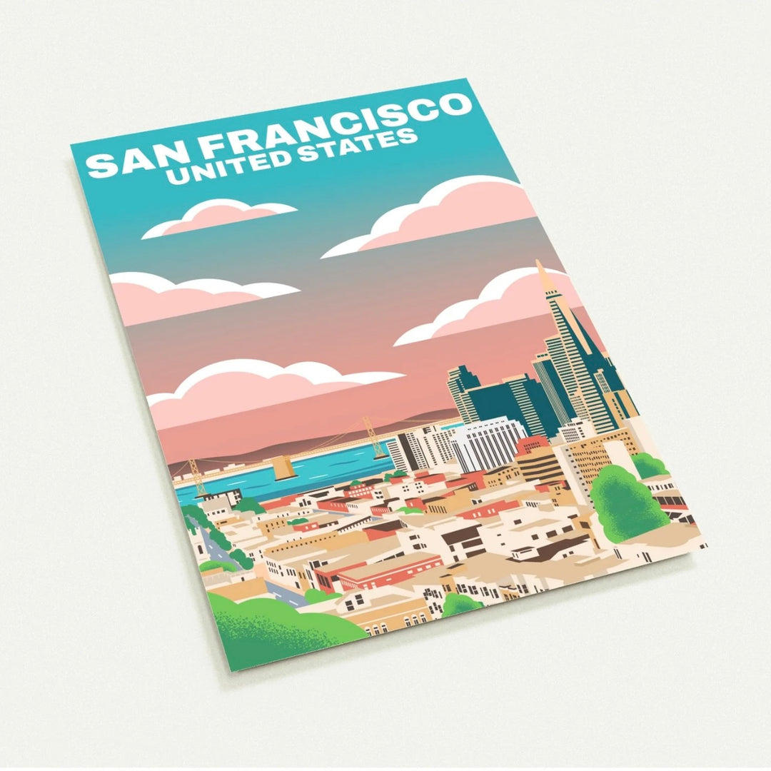 San Francisco Travel Postkarten 10er Pack online bestellen