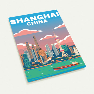Shanghai Travel Postkarten 10er Pack online bestellen