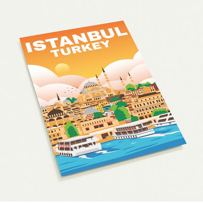 Istanbul Travel Postkarten 10er Pack online bestellen