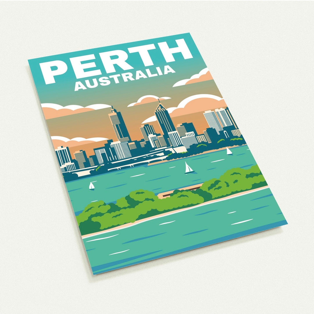 Perth Travel Postkarten 10er Pack online bestellen