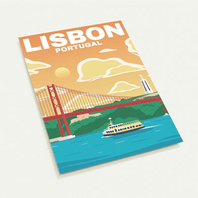 Lissabon Travel Postkarten 10er Pack online bestellen