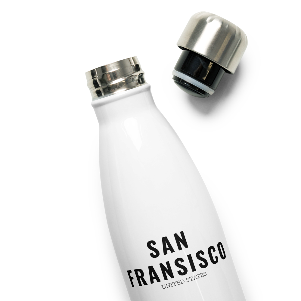 San Fransisco Thermosflasche online bestellen (San Fransisco Thermoskanne) #edelstahl-27-x-7cm-500ml