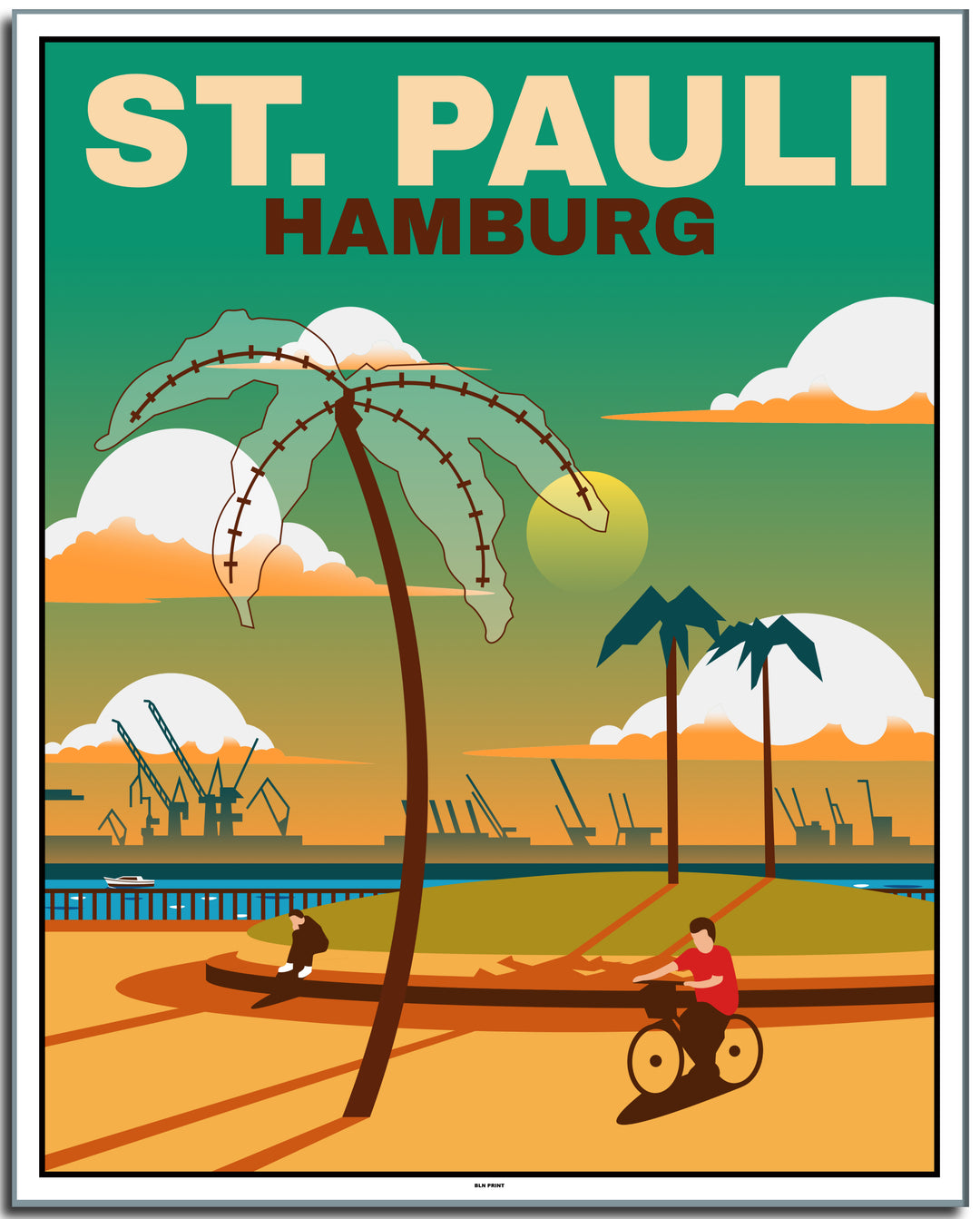vintage Leipzig poster shop #40x50cm-weier-farbrand
