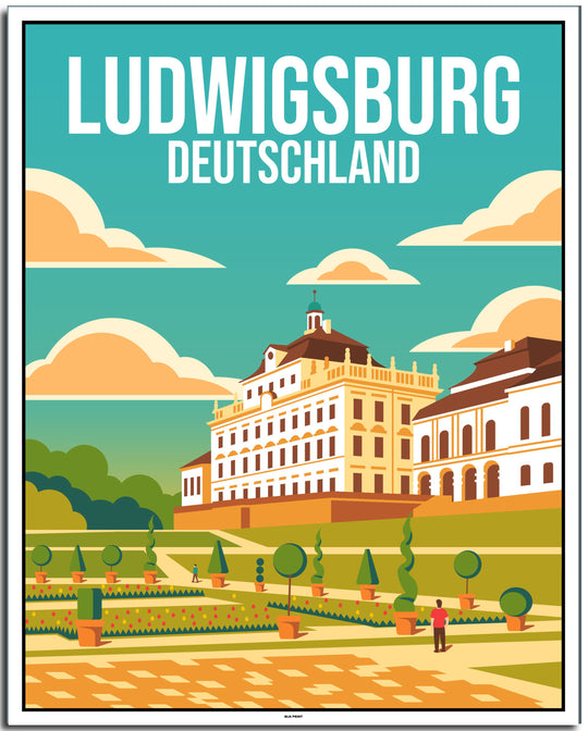 vintage stuttgart poster shop #40x50cm-weier-farbrand