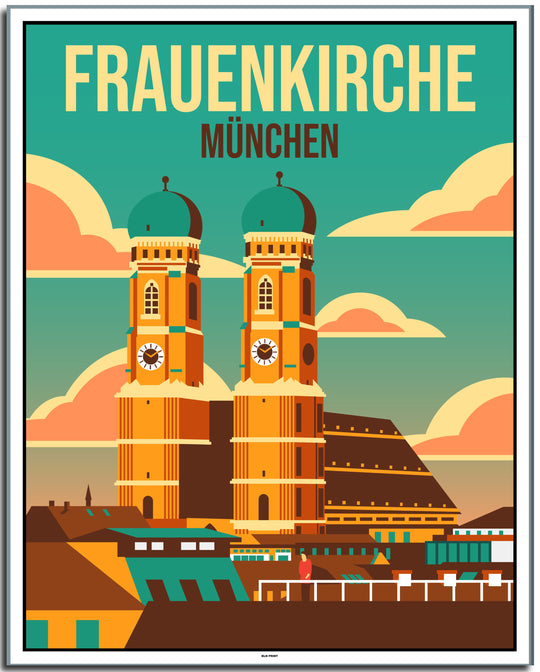 vintage münchen poster shop #40x50cm-weier-farbrand