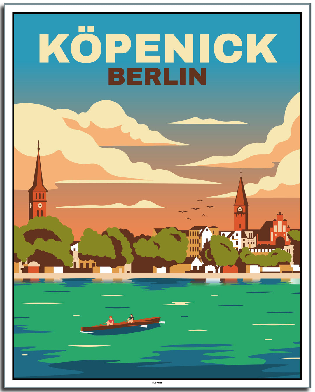 vintage berlin poster shop #40x50cm-weier-farbrand