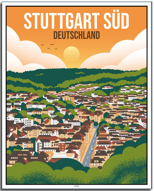 vintage stuttgart poster shop #40x50cm-weier-farbrand