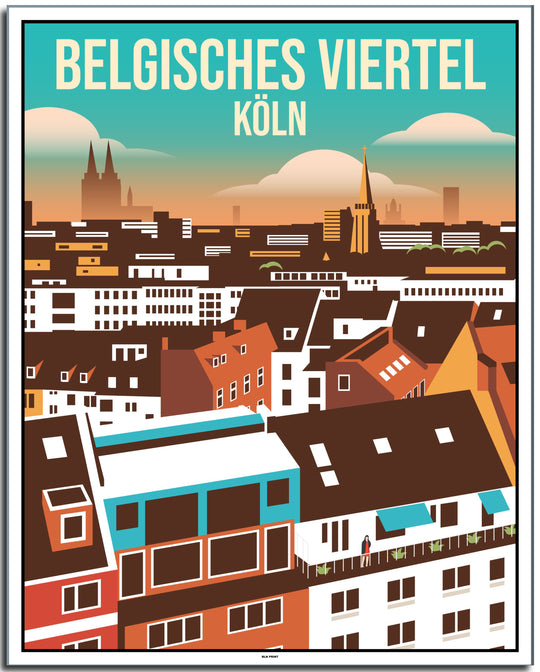 vintage köln poster shop #40x50cm-weier-farbrand