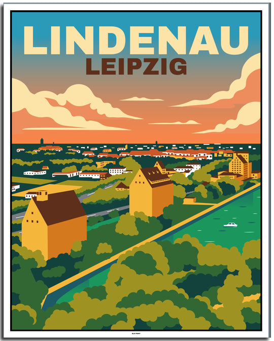 vintage Leipzig poster shop #40x50cm-weier-farbrand