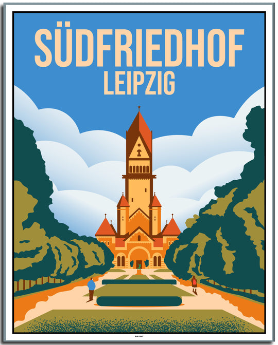 vintage Leipzig poster shop #40x50cm-weier-farbrand
