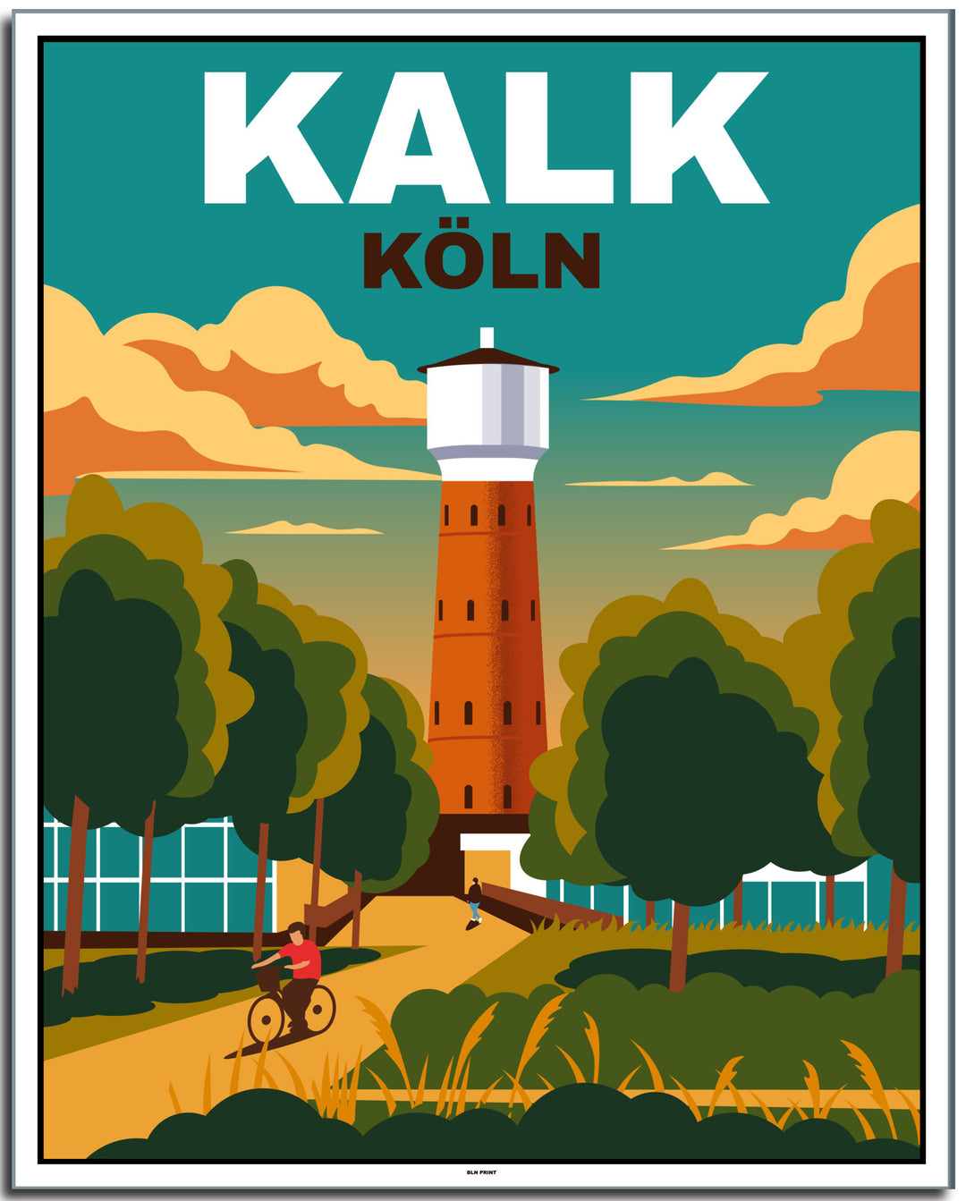 vintage berlin poster shop #40x50cm-weier-farbrand