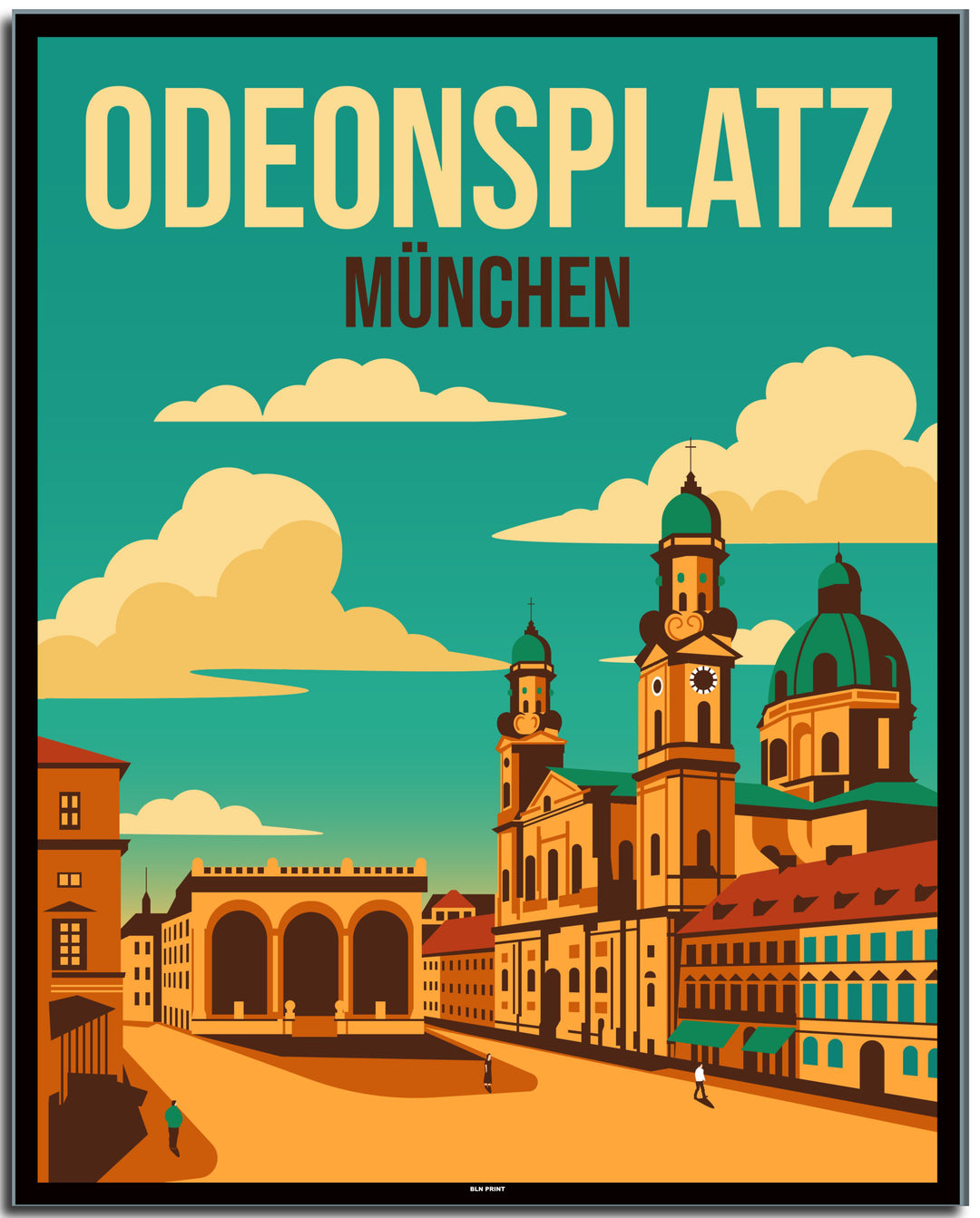 vintage dresden poster shop #40x50cm-schwarzer-farbrand