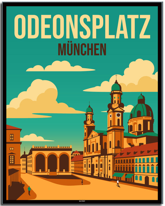 vintage dresden poster shop #40x50cm-schwarzer-farbrand