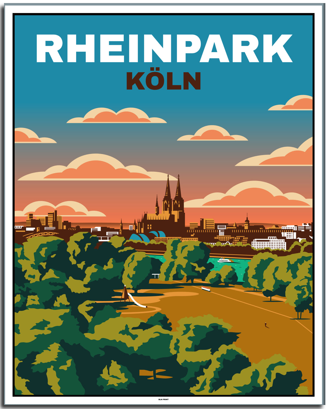 vintage berlin poster shop #40x50cm-weier-farbrand