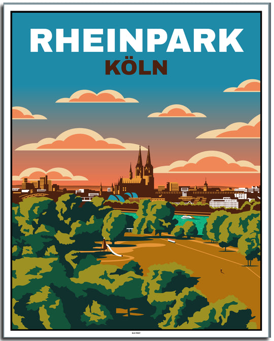 vintage berlin poster shop #40x50cm-weier-farbrand