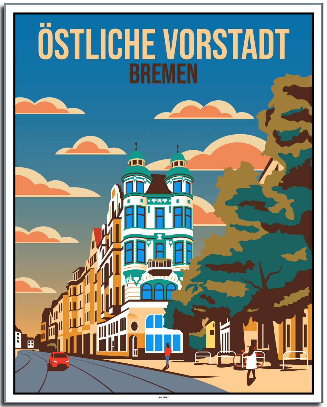vintage berlin poster shop #40x50cm-weier-farbrand