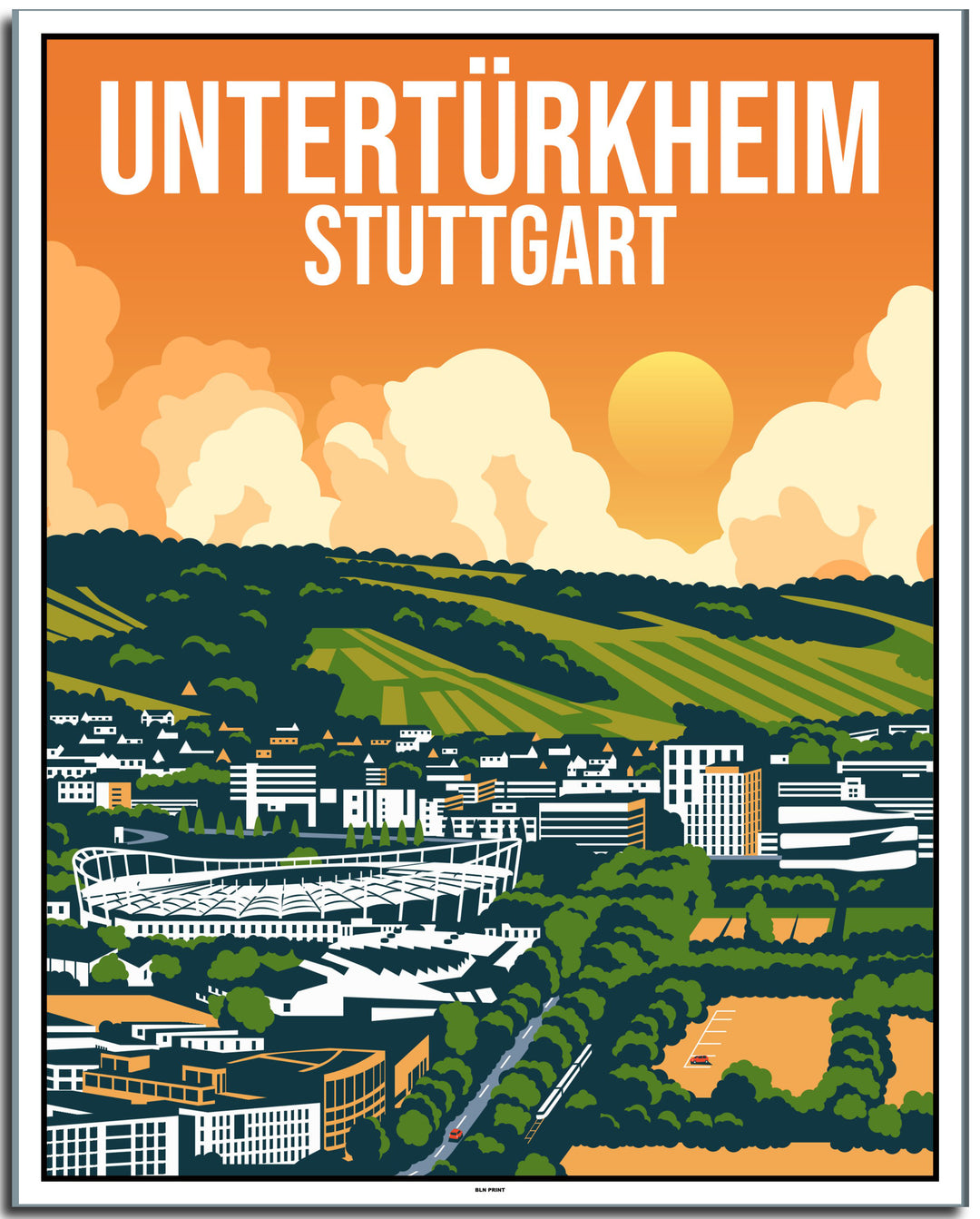 vintage stuttgart poster shop #40x50cm-weier-farbrand