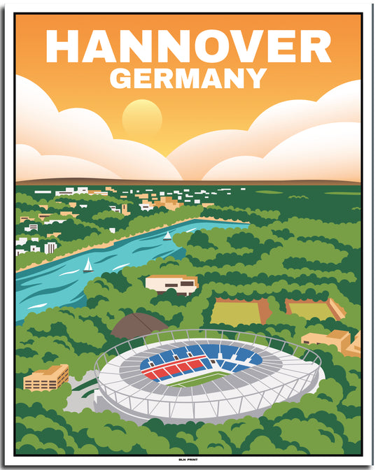 vintage hannover poster shop #40x50cm-weier-farbrand