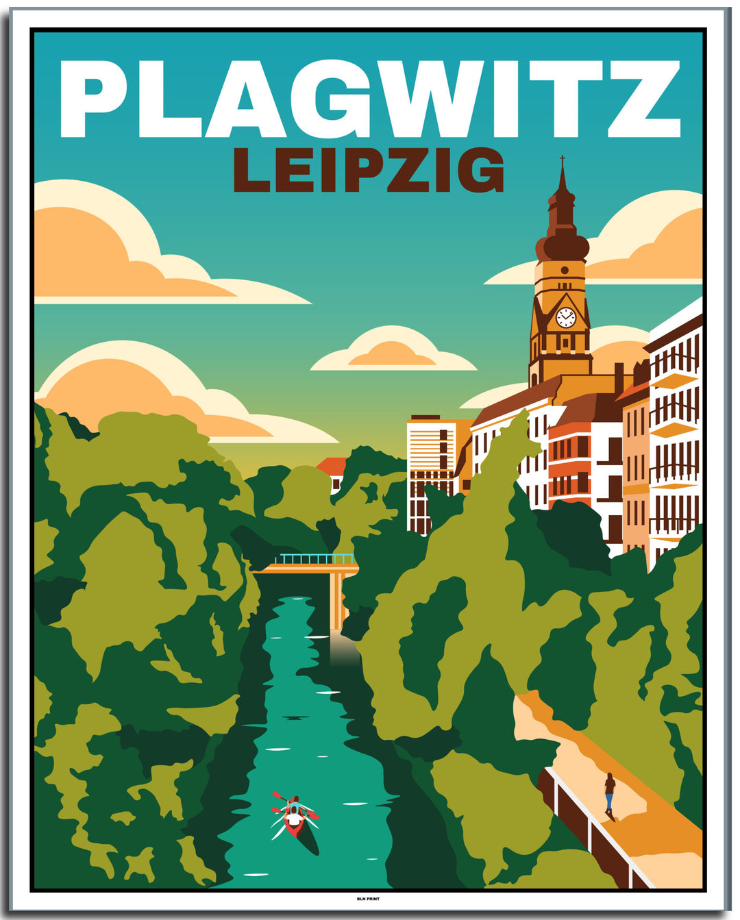 vintage Leipzig poster shop #40x50cm-weier-farbrand