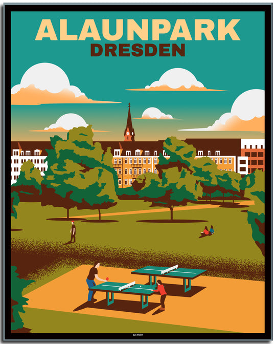 vintage berlin poster shop #40x50cm-schwarzer-farbrand