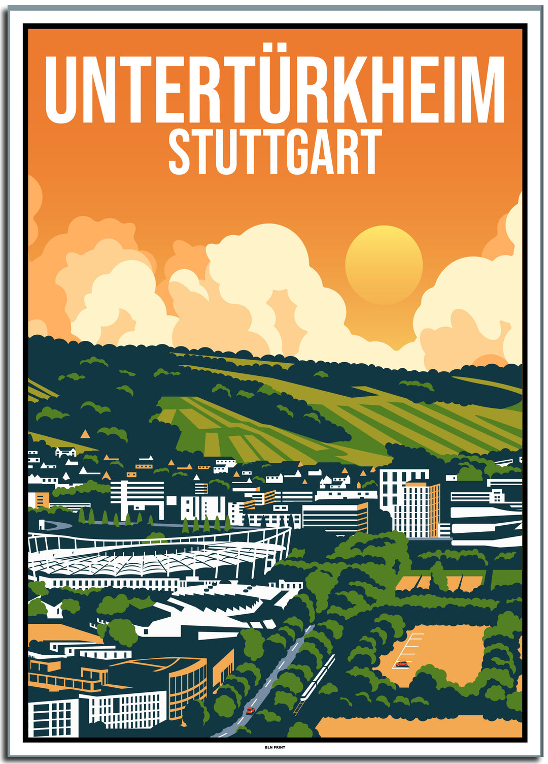 vintage stuttgart poster shop #50x70cm-weier-farbrand