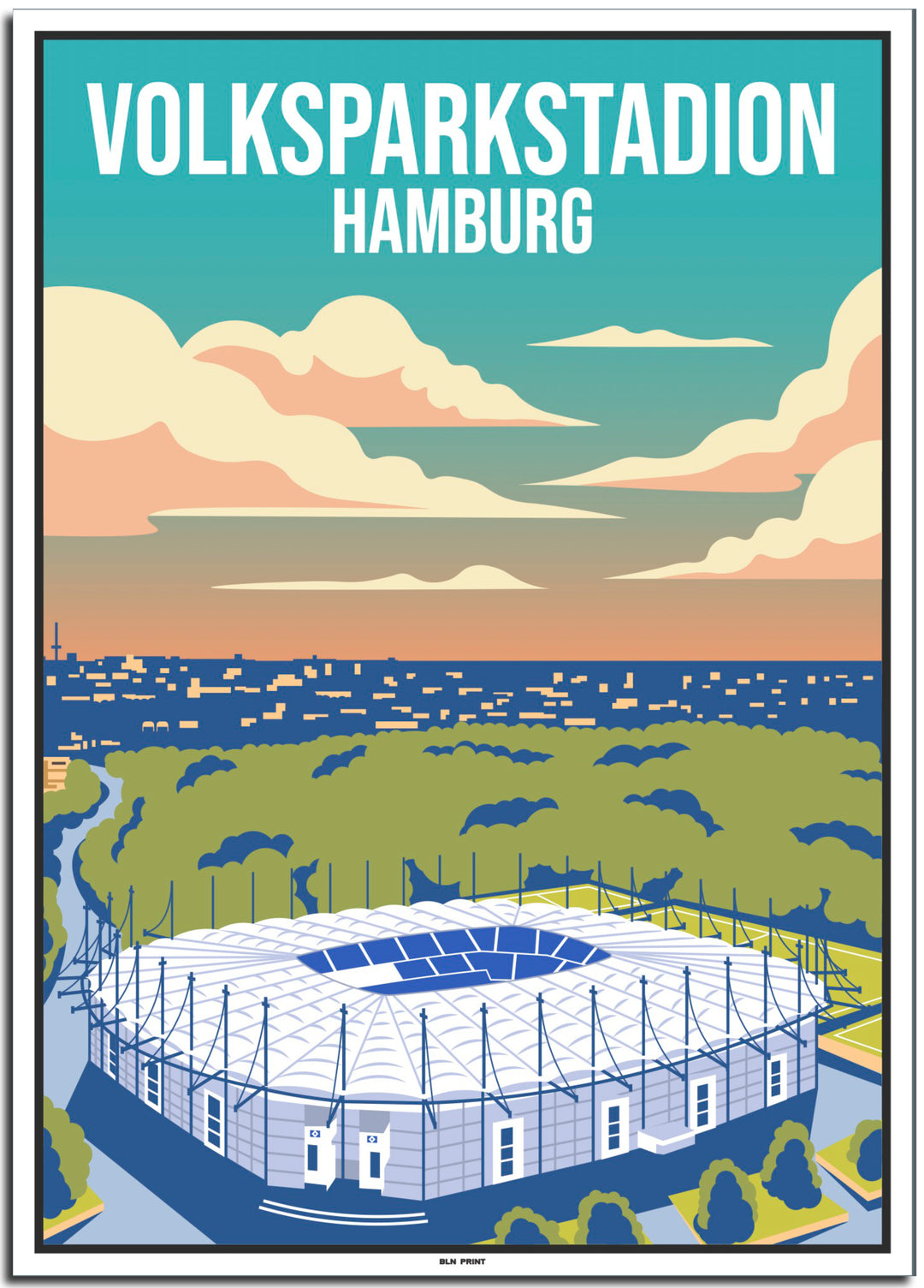 vintage hamburg poster shop #50x70cm-weier-farbrand