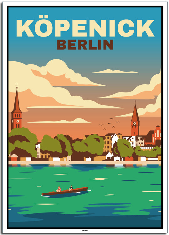 vintage berlin poster shop #50x70cm-weier-farbrand