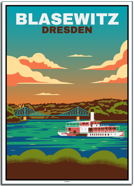 vintage berlin poster shop #50x70cm-weier-farbrand