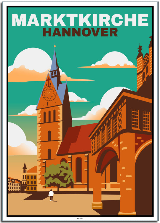 vintage hannover poster shop #50x70cm-weier-farbrand