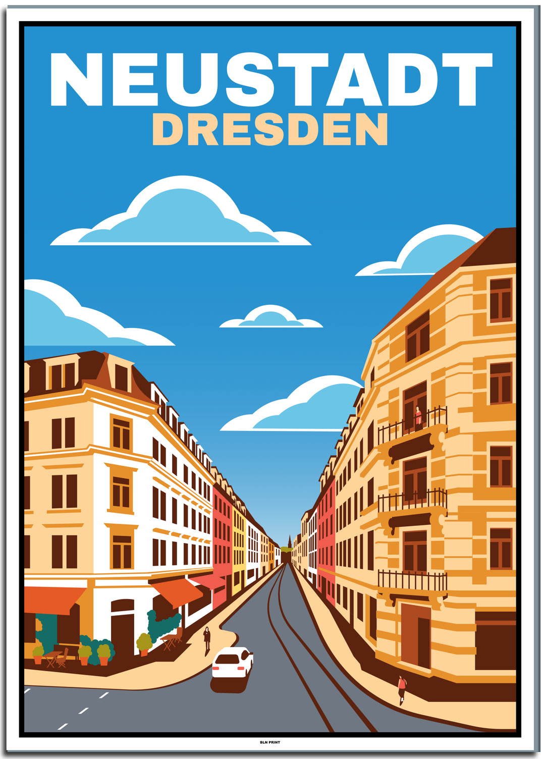 vintage berlin poster shop #50x70cm-weier-farbrand