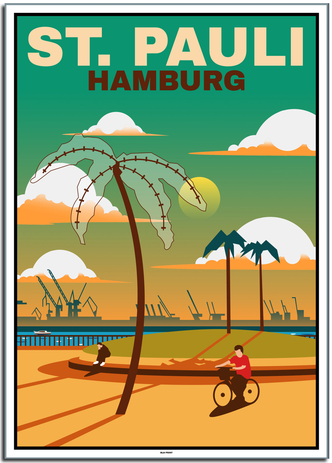 vintage leipzig poster shop #50x70cm-weier-farbrand