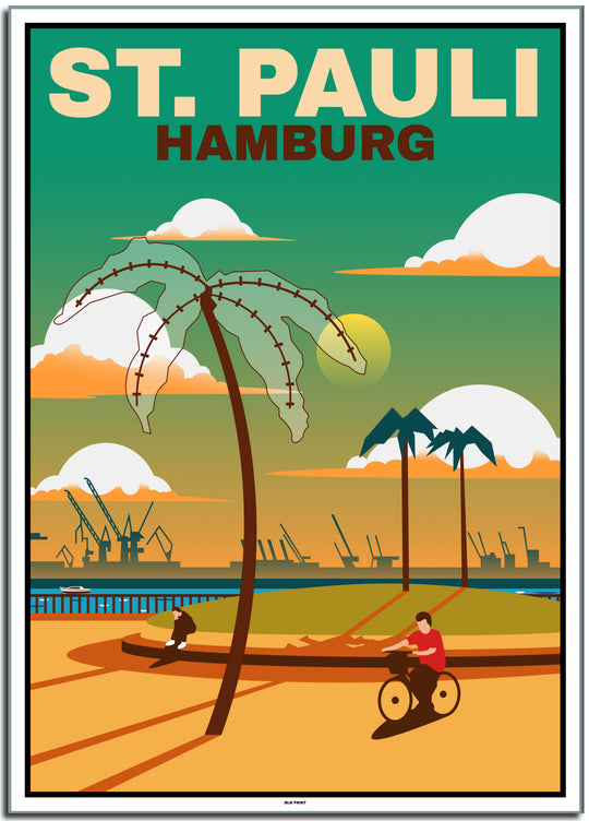 vintage leipzig poster shop #50x70cm-weier-farbrand