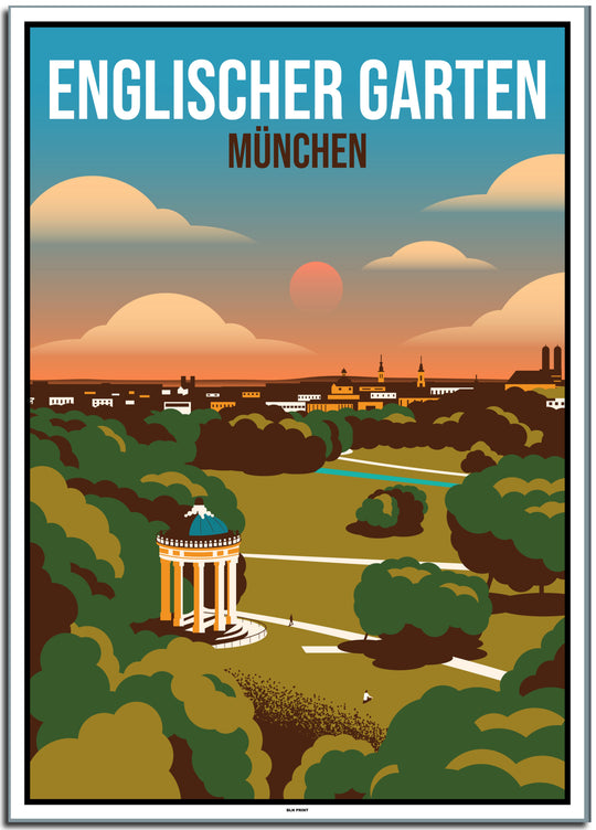 vintage berlin poster shop #50x70cm-weier-farbrand