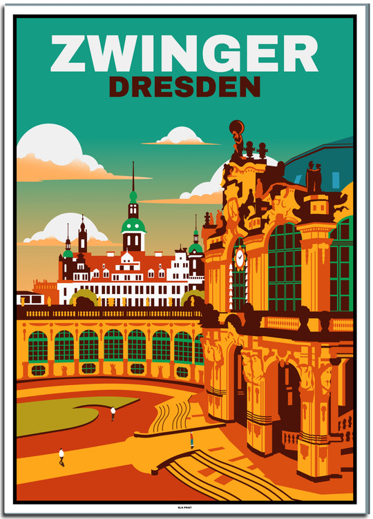 vintage berlin poster shop #50x70cm-weier-farbrand