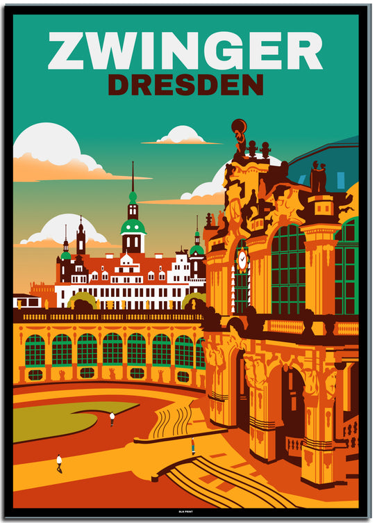 vintage berlin poster shop #50x70cm-schwarzer-farbrand