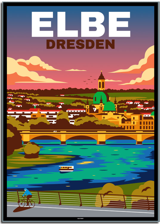 vintage berlin poster shop #50x70cm-schwarzer-farbrand
