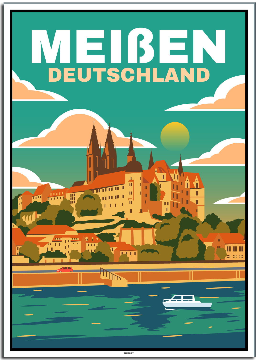 vintage dresden poster shop #50x70cm-weier-farbrand