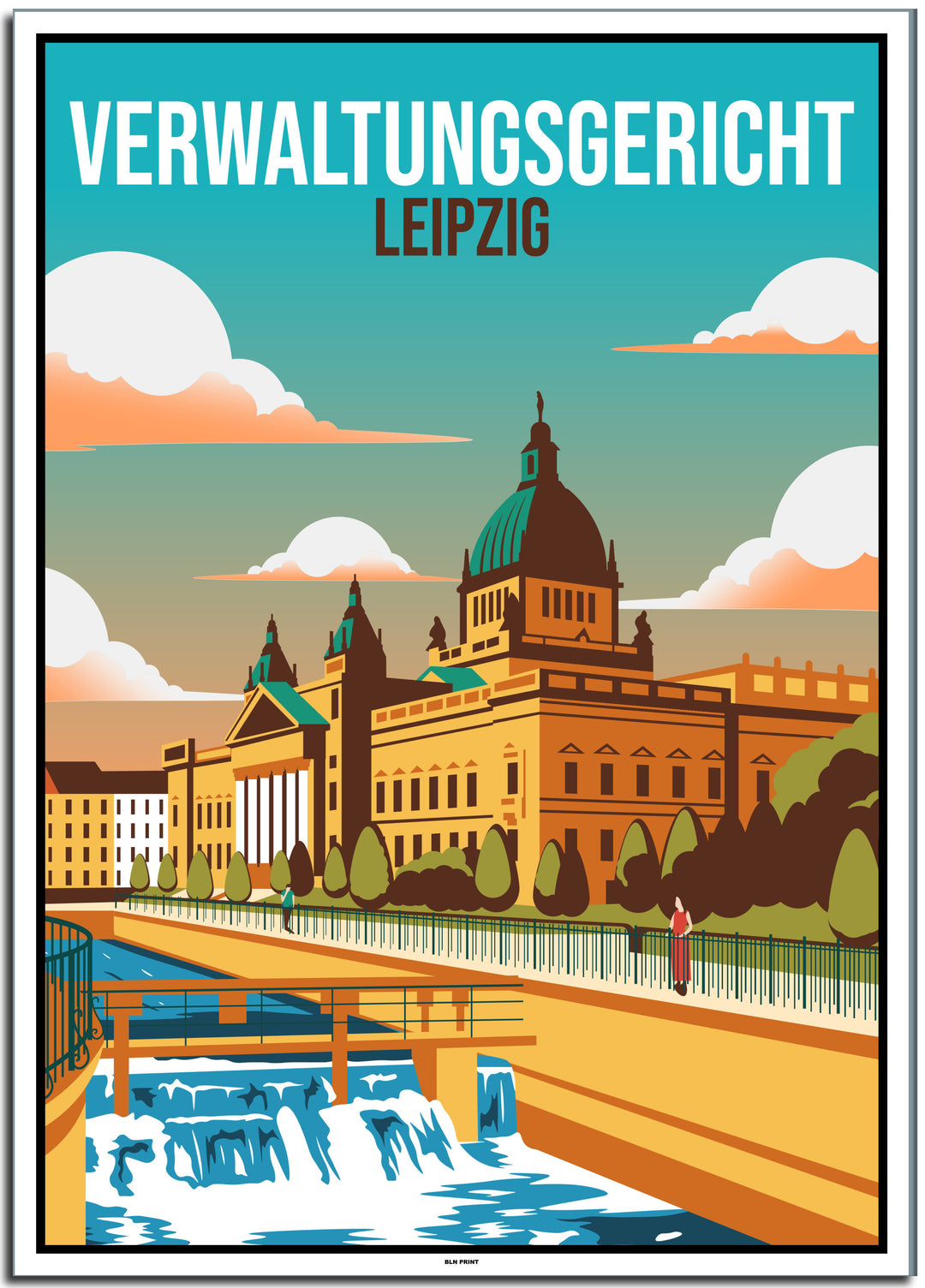 vintage leipzig poster shop #50x70cm-weier-farbrand