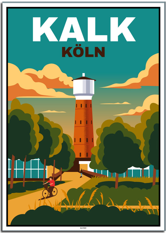 vintage berlin poster shop #50x70cm-weier-farbrand