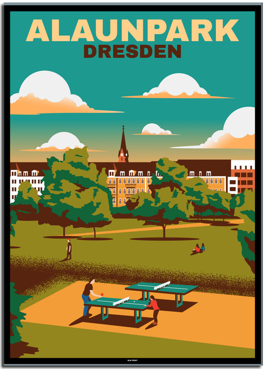 vintage berlin poster shop #50x70cm-schwarzer-farbrand