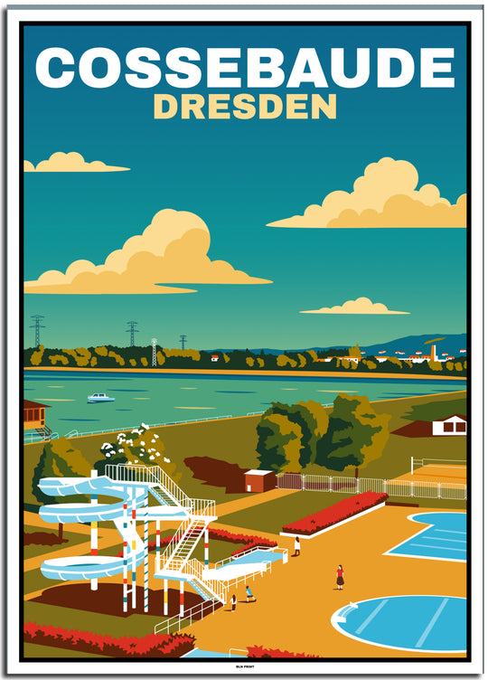 vintage Dresden poster shop #50x70cm-weier-farbrand