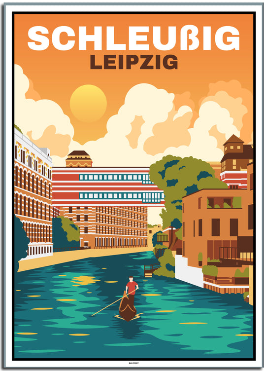 vintage leipzig poster shop #50x70cm-weier-farbrand