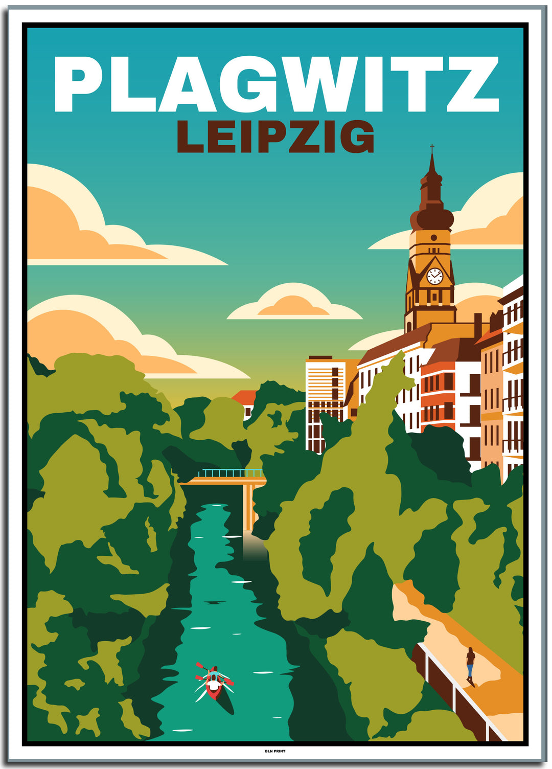vintage leipzig poster shop #50x70cm-weier-farbrand